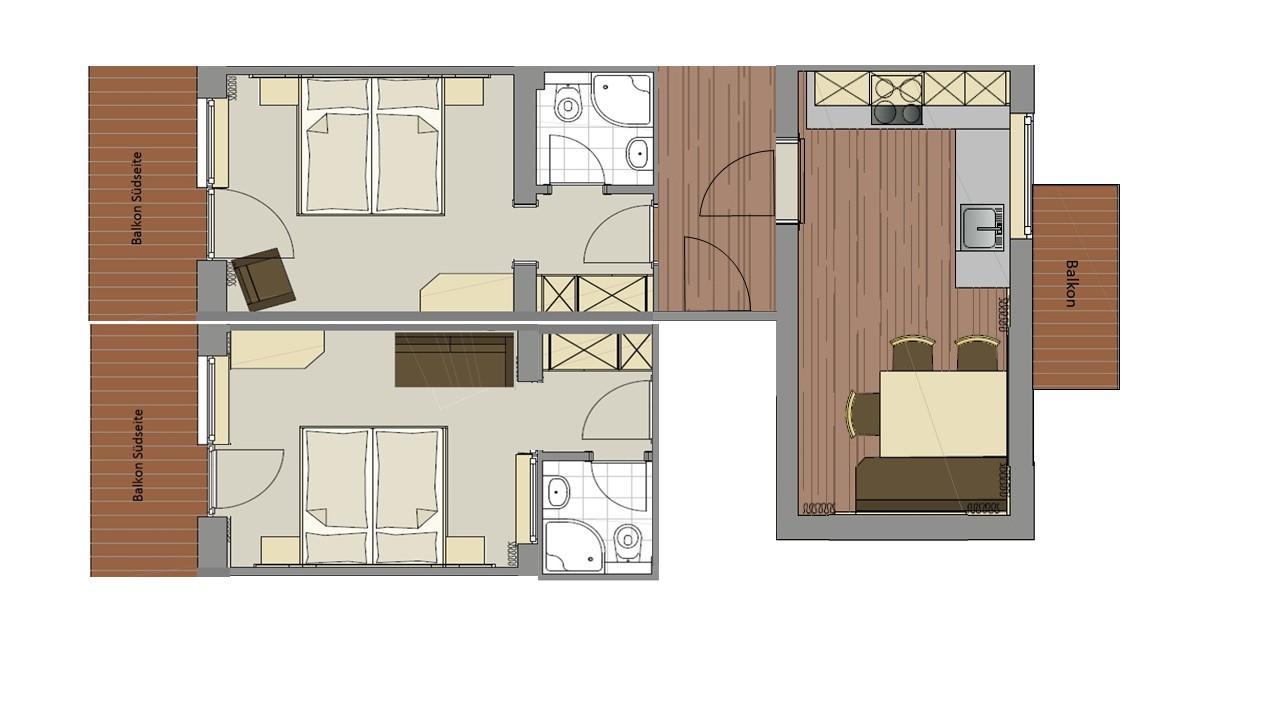 Apartmán Haus Fridolin Sölden Exteriér fotografie